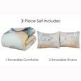 thumbnail image 4 of Gingham & Thread 180 Thread Count 3 Piece Comforter Sets, Full/Queen, 4 of 10