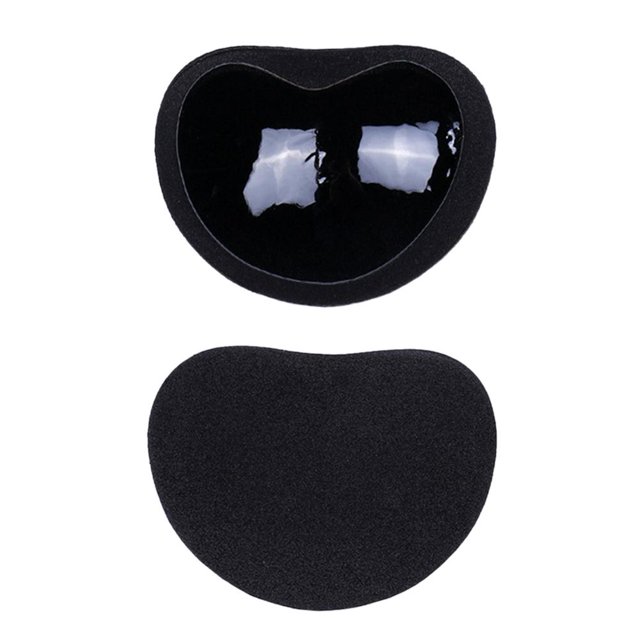 Almohadillas de realce para Bikini, 2 uds., esponja de silicona para sujetador, almohadillas para insertar en el pecho (negro) Sywqhk Cuidado Belleza