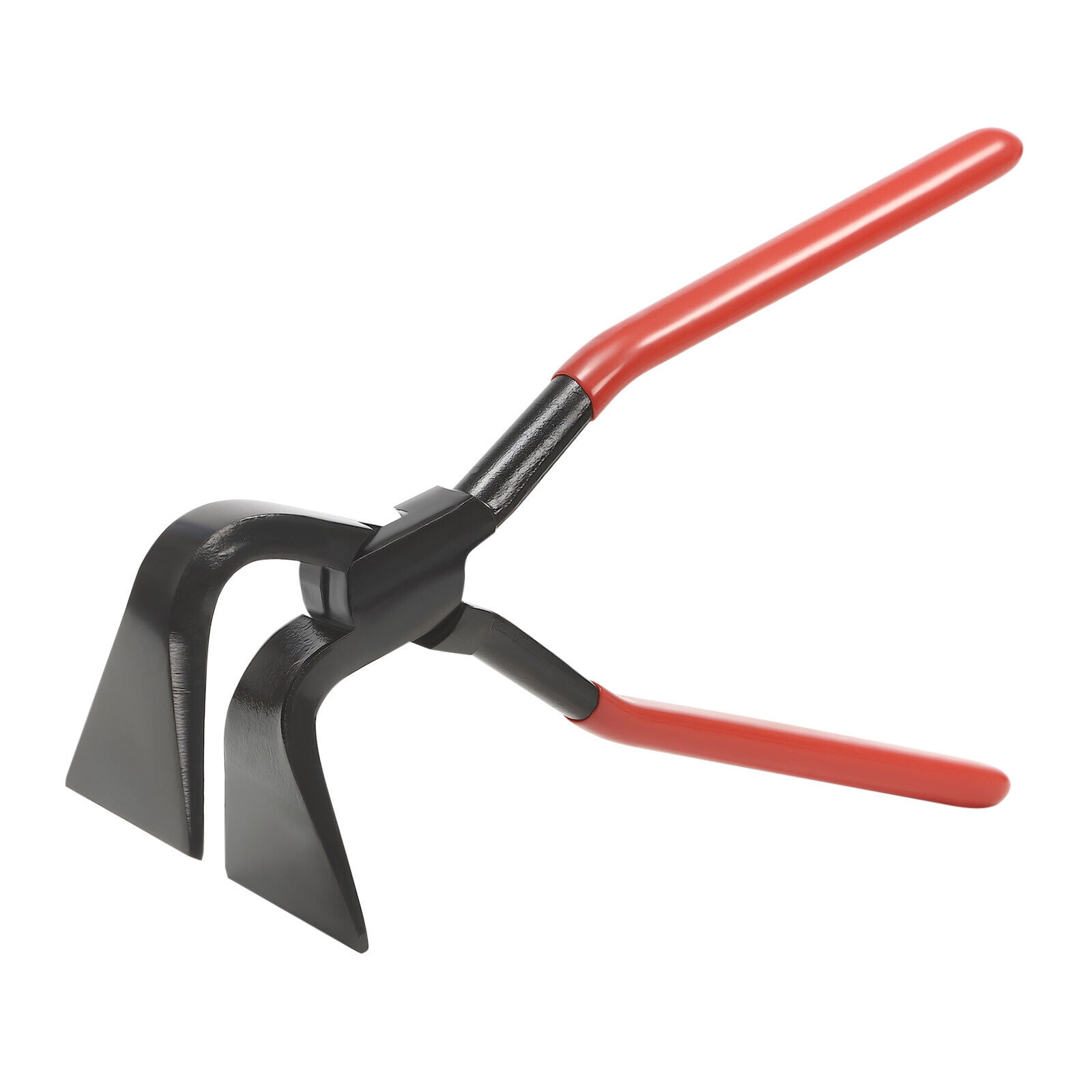 3-Pieces 0° 45° 90° Hand Seamers Sheet Metal Bending Pliers Hand Tool Red/ Black - Carbon Steel
