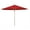 Jockey Red, variant on SimplyShade 11ft Outdoor Octagon Patio Umbrella , Cast Silver