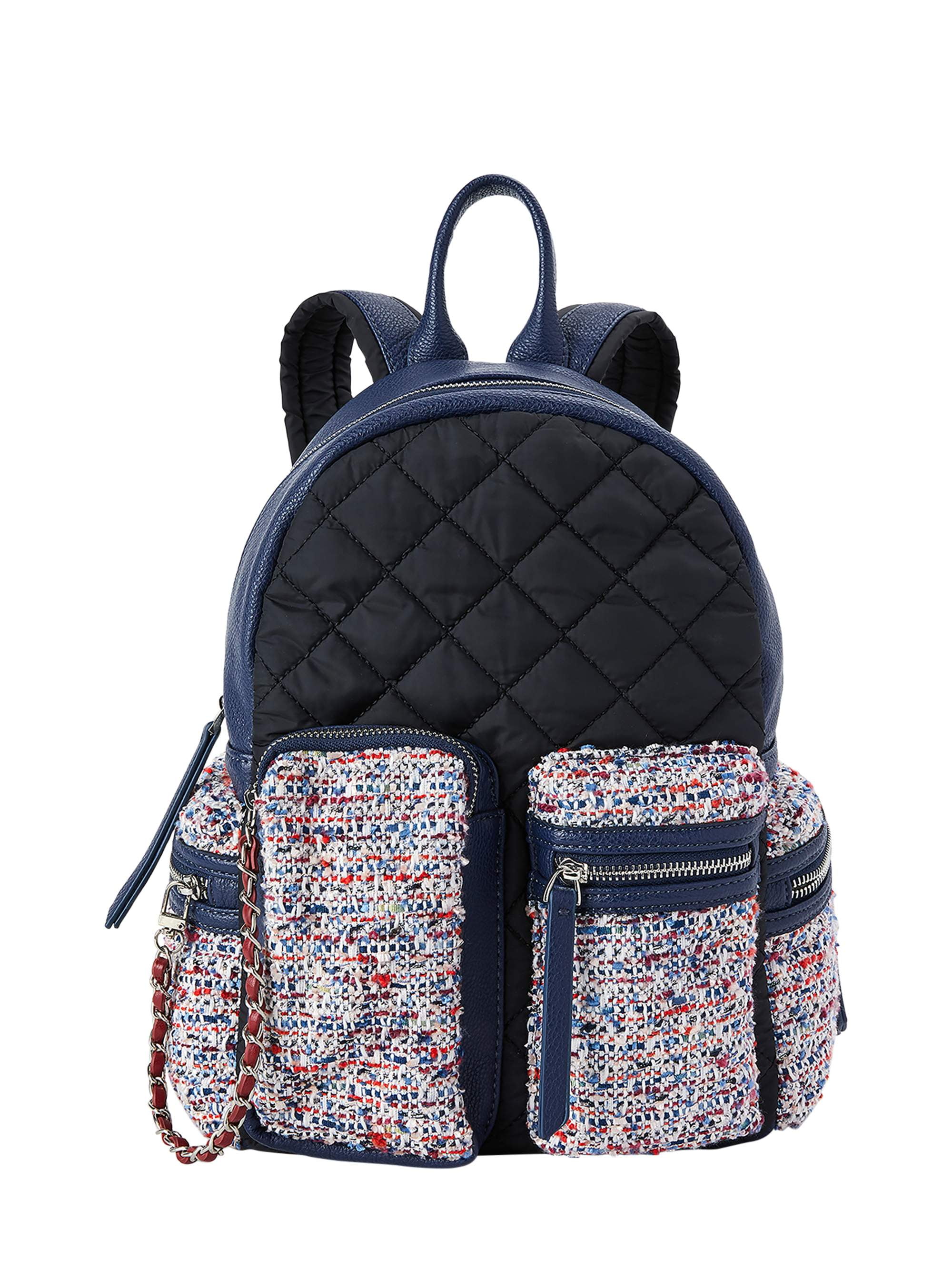 Like Dreams Quilted Tweed Backpack 