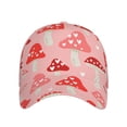 thumbnail image 2 of Yiaed Cute Mushroom1 Print Cap Adjustable Size for Running Workouts and Outdoor Activities All Seasons, 2 of 5