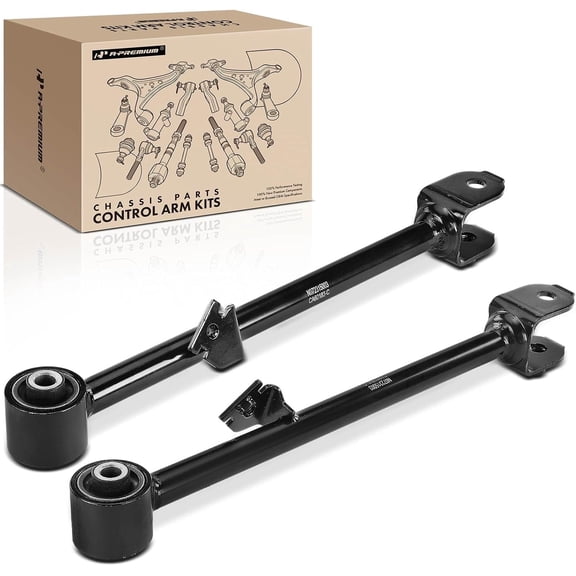 A-Premium 2 x Rear Lower Forward Control Arm with Bushing, Compatible with Honda Accord 2008-2012, Crosstour 2012-2015, Accord Crosstour 2010-2011 & Acura TL 2009-2014