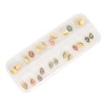 thumbnail image 2 of Environmental Friendly High-Quality Box Of Nail Art Rhinestones Nail Art Gems, Nail Art Rhinestones, Used Together With Glue UV Glue Nail Polish Acrylic ANGGREK Óvalo + Gota, 2 of 8