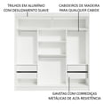 thumbnail image 5 of Ropero Closet Madesa Reno 3 Puertas Corredizas con 3 Espejos, 5 of 5