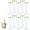 gold, variant on ACDANC 10Pcs Champagne Flutes Plastic 5 oz Spacious Open Bowl Party Cups Disposable Clear Cups for Bridal Shower Party Gold