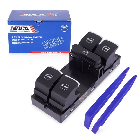 MOCA AUTOPARTS DWS1692 Front Driver Door Window Switch Fit for 2012-2017 Volkswagen CC & 2010-2014 Volkswagen Golf & 2009-2017 Volkswagen Tiguan & 2011-2018 Volkswagen Jetta