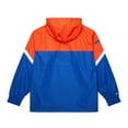 thumbnail image 3 of Men's Mitchell & Ness Orange/Royal Denver Broncos Tie Breaker Vintage Logo Lightweight Anorak Half-Zip Windbreaker, 3 of 5