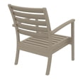 thumbnail image 4 of Compamia Fauteuil Club Artemis TG Taupe, 4 of 9