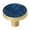 Gold/Navy Blue, variant on Amerock Accents 2 inch (51mm) Diameter Gold/Mother of Pearl Cabinet Knob - 2 Pack