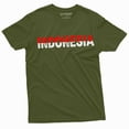 thumbnail image 6 of Men's Indonesia Shirt Indonesian Gifts Indonesia Patriotic Country National Shirt Indonesia Shirt (Medium Grey), 6 of 7