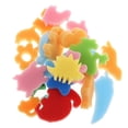 thumbnail image 2 of Paquete de 24 esponjas de espuma para pintura, juego de esponjas para pintura artística, esponja para manualidades para niños pequeños, patrones surti Macarena Los niños pintan esponjas, 2 of 8
