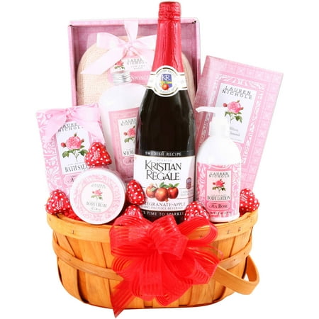 Alder Creek Love & Relaxation Valentine Gift Basket, 9 pc