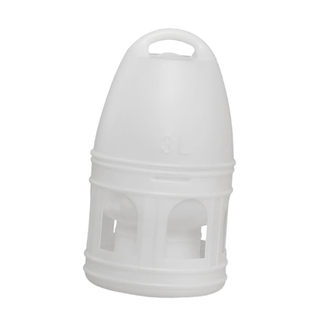 de agua para pájaros, pollo, paloma, codorniz, loro, , Paloma, dispensador de agua, alimentador con asa, recipiente de agua de 3L Yinane bebedor de palomas
