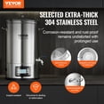thumbnail image 2 of VEVOR Stainless Steel Home Brew Kettle Set 8Gal Beer Stock Pot with Accessories, 2 of 9