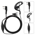 thumbnail image 1 of Radio Headset,K Head Radio Walkie Two Way Radio Headset PTT Earpiece Finely Tuned Performance, 1 of 9