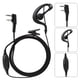 thumbnail image 1 of Auriculares con botón PTT para walkie-talkie K Head Radio (negro), 1 of 11