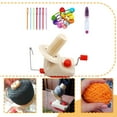 thumbnail image 5 of Yarn Winder Practical Crocheting Machine Multifuctional Crafts Accessories Durable Needlecrafts Holders Simple Needless Winders 04, 5 of 5