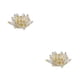 thumbnail image 1 of Matsuzay Cristal fino Flor de loto Piedras naturales Minerales Feng Shui Esfera Cristales Flores Figuras decorativas Hogar Amarillo Amarillo 2Conjunto, 1 of 6