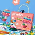 thumbnail image 3 of Montessori Cardboard Puzzle Toys Safe Cardboard Material Jigsaw for Toddler‘s Preschool Activity  24PCS A, 3 of 8
