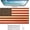 American Flag Mouse Pad -C, variant on Oversized American Flag Computer Desk Pad, Non Slip Keyboard Pad, Custom Thick Seam Edge Office and Home Mouse Pad 35.4 x 15.7 Inches
