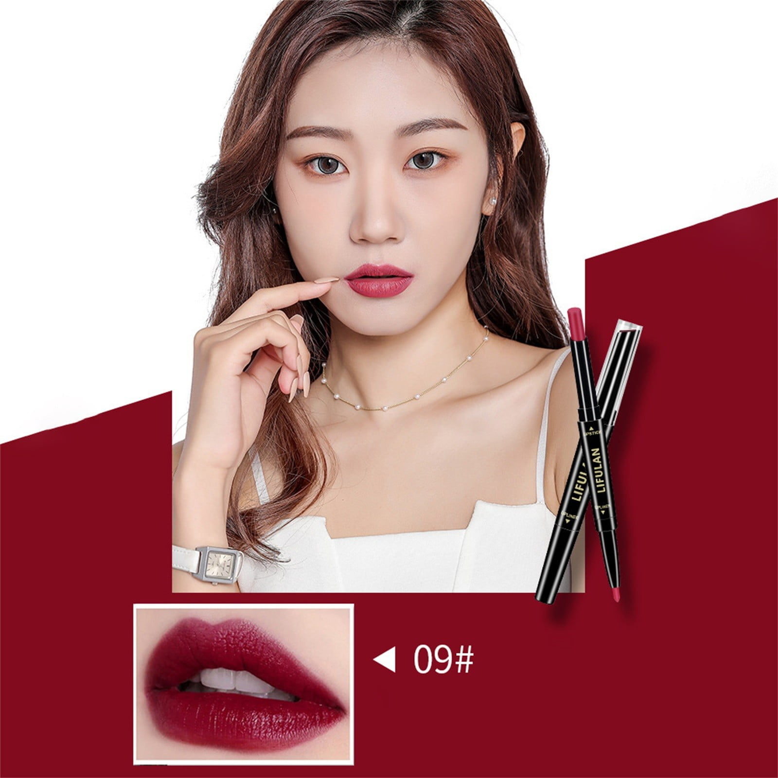 SYS Lipstick Makeup Set Velvety Matte Liquid Lipsticks Lip Liners ...