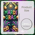 thumbnail image 2 of Colorful Theme Mardi Gras Banner Feather Decor Carnival Display Mask Design Gold Balloon Party Backdrop for Mardi Gras Party Carnival Celebration Festival Event, 2 of 9
