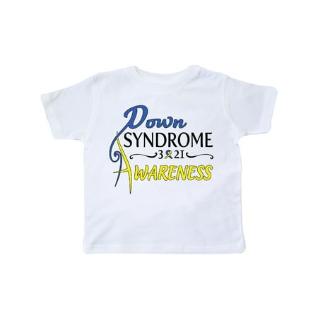 

Inktastic Down Syndrome Awareness Day- 3-21 Gift Toddler Boy or Toddler Girl T-Shirt