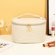 thumbnail image 2 of Bolsas de Almacenamiento Grandes Caja de Almacenamiento Portátil de Artículos de Aseo, Bolsas de Almacenamiento Cosméticas de Gran Capacidad con Cremallera, 2 of 2