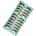 thumbnail image 2 of Fridja Eyelashes 3D 3D Eyelashes Thick Eyelashes 10 Pairs Pack High-grade Fiber, 2 of 6