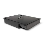 Safescan 4141L Lockable Cash Tray Lid for Safescan 4141T Cash Tray, Robust Steel, 2-Position Lock, Set of 2 Keys for Security