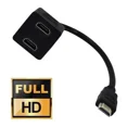 thumbnail image 1 of Divisor De Señal Hdmi Pasivo 1 Macho A 2 Hembras, 1 of 4