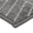 thumbnail image 3 of 3-ft x 4-ft Malika Grey Printed Floor Mat, 3 of 5