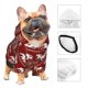 thumbnail image 3 of Fotbe Elephant Sudadera con Estampado para Perros Pequeños – Suéter con Capucha para Mascotas, Tela Suave de Forro Polar con Bolsillo-X-Large, 3 of 7