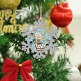 thumbnail image 4 of The Loud House Snowflakes Ornaments Christmas Tree Decorations Alloy Hanging Decorations Snowflake Pendant 8 PCS, 4 of 8