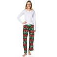 thumbnail image 2 of Sesame Street Womens' Elmo Ugly Christmas Sweater Fleece Pajama Lounge Pants, 2 of 4
