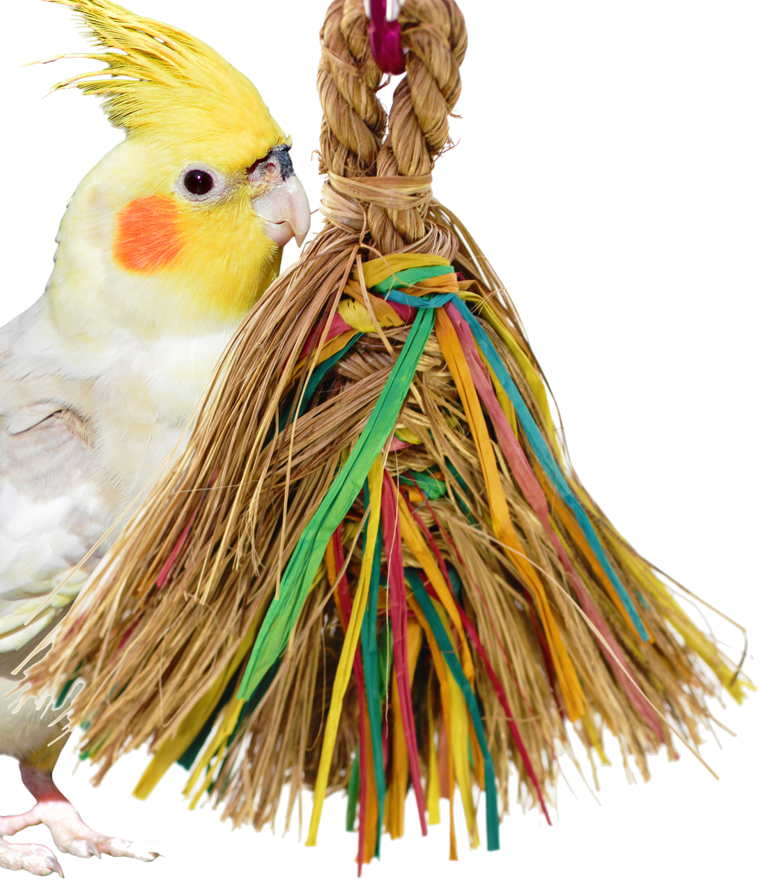 03121 Small Octupus Pinata Parrot Bird Toy Cage Toys Cages Chew Foraging Conure 