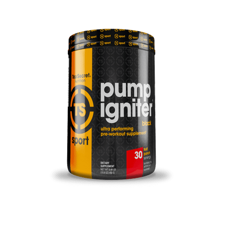 Top Secret Nutrition Pump Igniter, Fruit Punch, 12.7 Oz