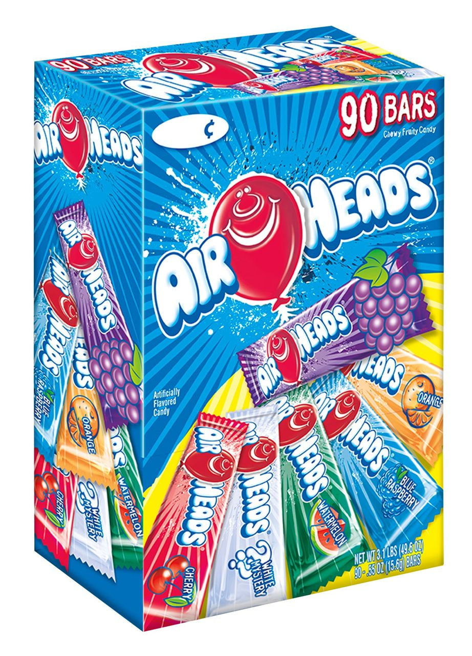 Product of Airheads Chewy Fruit Candy Variety Pack 90 Ct.