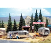 walthers, inc. camp site with two trailers