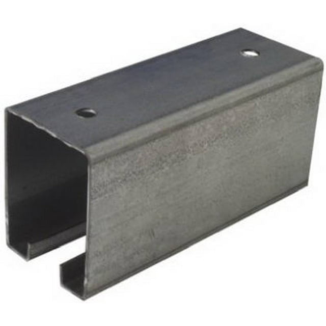 National Hardware Stanley N105-726 5116 Rail de Boîte Simple en Acier Galvanisé, 8 Pieds