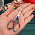 thumbnail image 4 of Jorunhe Sewing Scissors Titanium Coating Ultra-Sharp Non-Stick Blades Set of 4 Professional Fabric Scissors for Tailor Embroidery Craft, 4 of 8