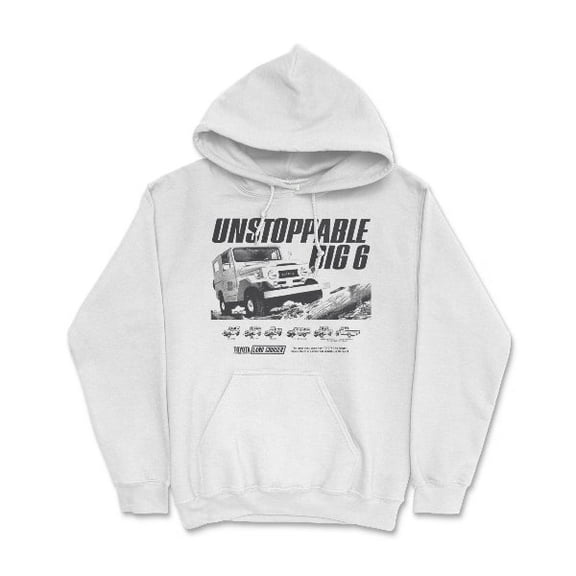 Toyota Land Cruiser Vintage Hoodie 4x4 Off Road Classic