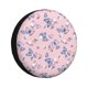 thumbnail image 1 of Fotbe Butterfly Funda de Llanta de Repuesto con Estampado, Engrosada, Ajuste Universal para Jeep, Remolque, RV, SUV, Camión-17 inch, 1 of 6