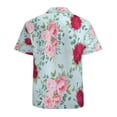 thumbnail image 3 of High Quality Hawaiian Shirts for Men Short Sleeve Aloha Beach Shirt Floral Summer Casual Button Down Shirts Blouses I9GJC8, 3 of 7