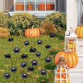 thumbnail image 3 of Red4x Halloween Rose Eyeball Stakes Decoration Outdoor Planter DecorationsRed, 3 of 5