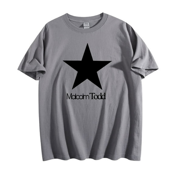 Malcolm Todd Star T-shirt Unisex Crewneck Tee Short Sleeve Fashion Clothes
