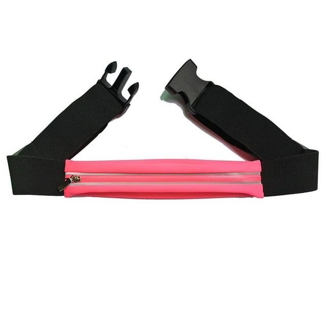 Bolsillos para correr para deportes al aire libre Hukapapa Bolsillos para el móvil Bolsillos para montar en el cuerpo Bolsillos deportivos reflectantes rosa