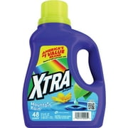 1PK Xtra 57.6 Oz. Mountain Rain Liquid Laundry Detergent