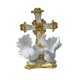 thumbnail image 1 of Estatua de paloma , adorno de pájaro de resina moderno, escultura de Animal, figurita para estantería, sala de estar, decoración del hogar, Estilo A Gloria estatua de la paloma, 1 of 9